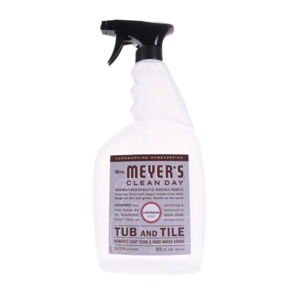 Revitalize Your Bathroom with MRS. MEYER'S CLEAN DAY Lavender Tub and Tile Cleaner