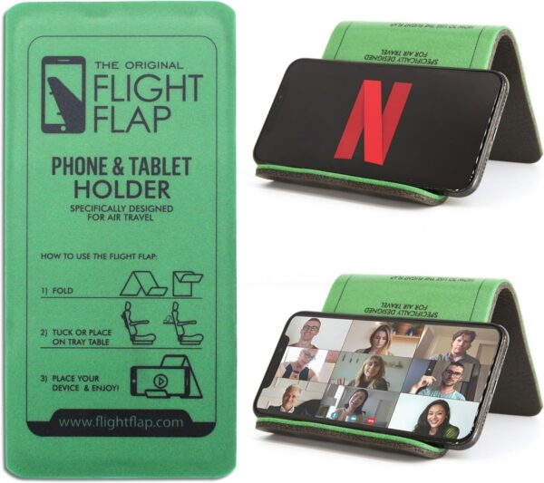 Foldable Airplane Phone Holder Stand – Versatile Cell Phone and Tablet Holder for Travel and Everyday Use