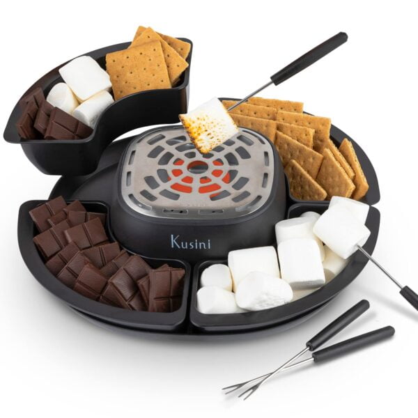 Create Sweet Memories with Our Deluxe Smores Maker - Indoor Flameless Electric Marshmallow Roaster